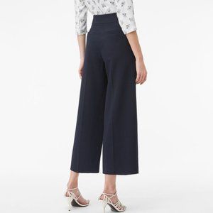 REBECCA TAYLOR Light Heather Gray Wide Leg Pant Size 2 NWT